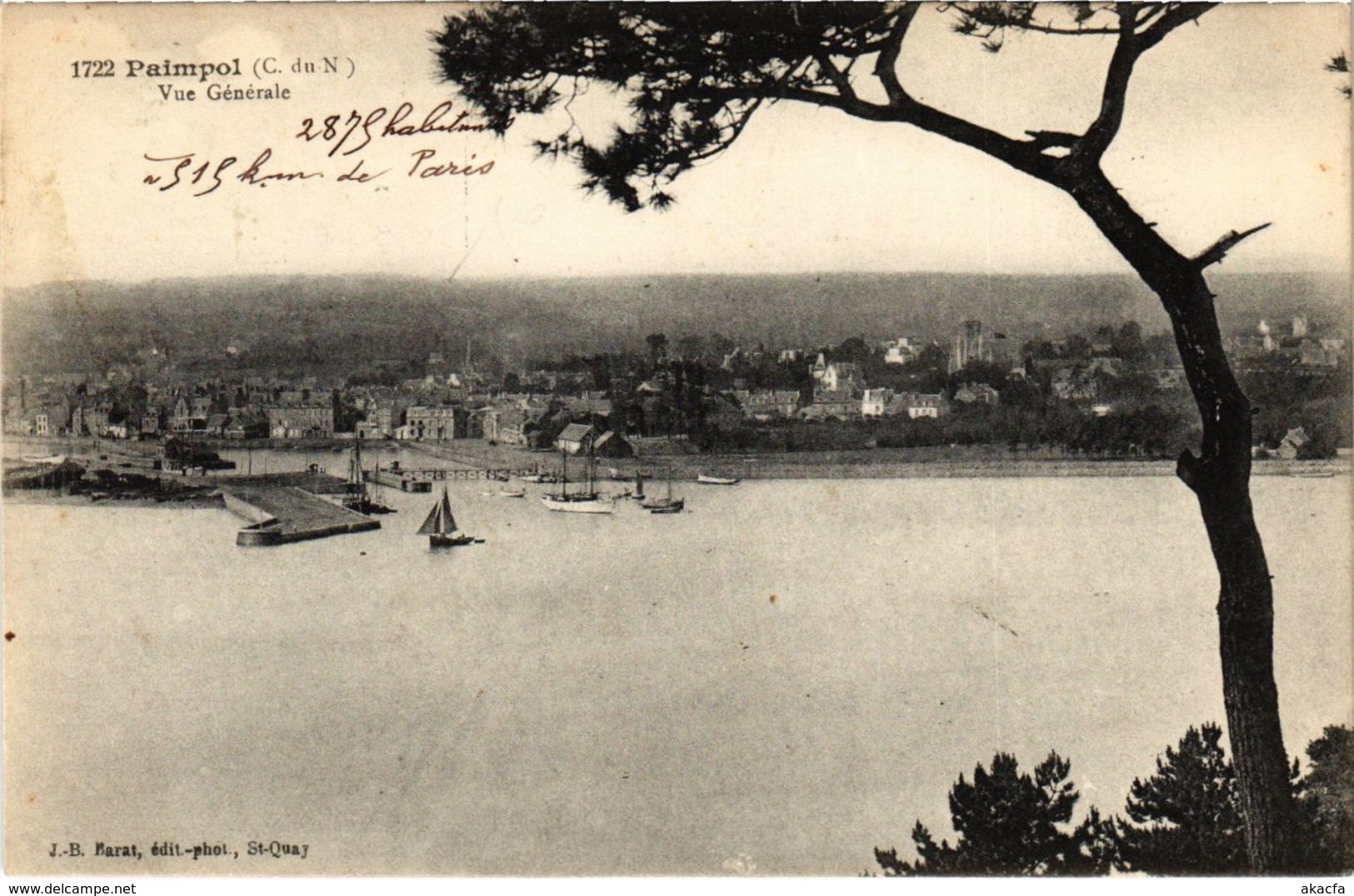 CPA PAIMPOL - Vue générale (994765)