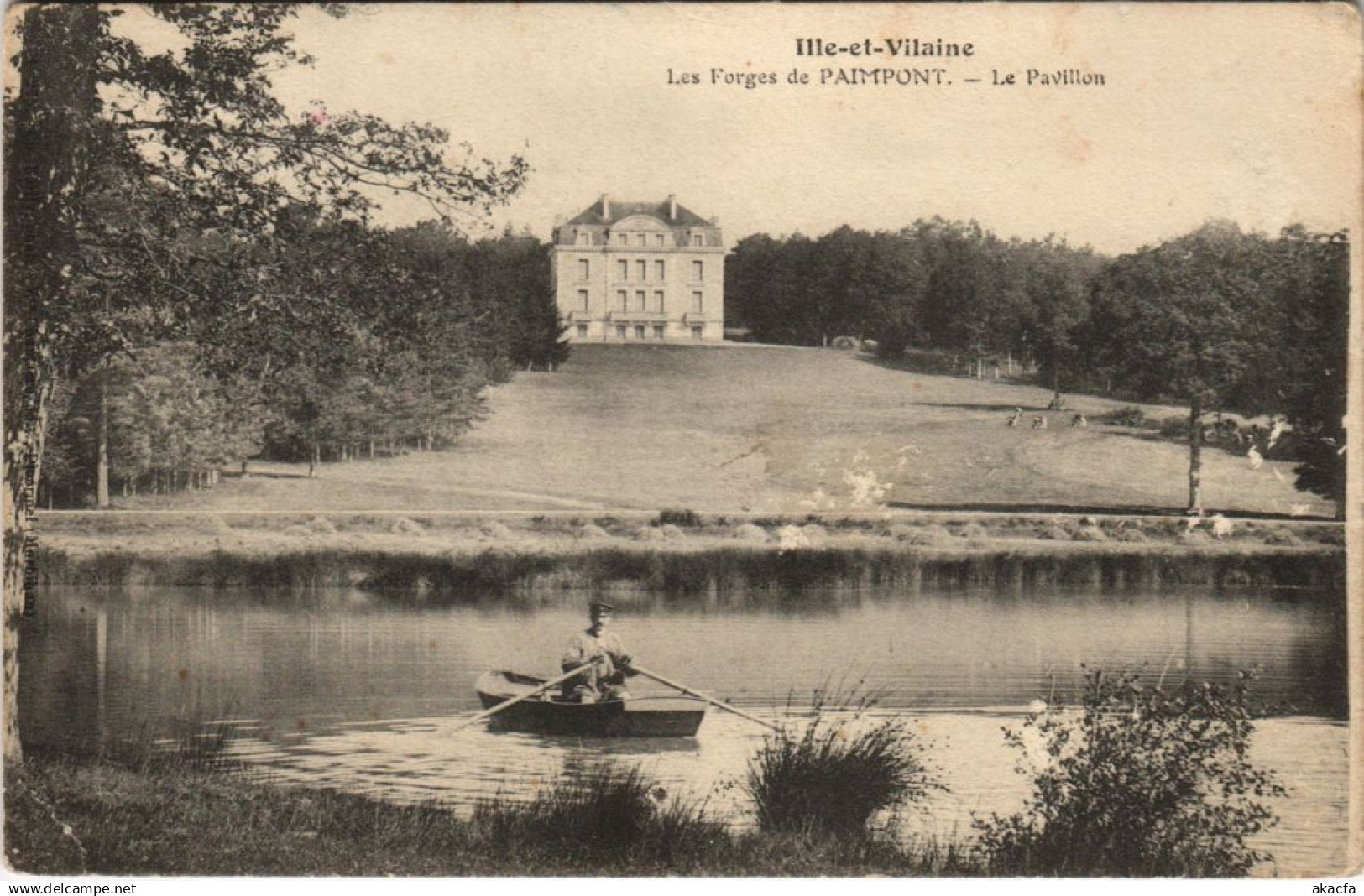 CPA PAIMPONT Les Forges de Paimpont - Le Pavillon (1252059)