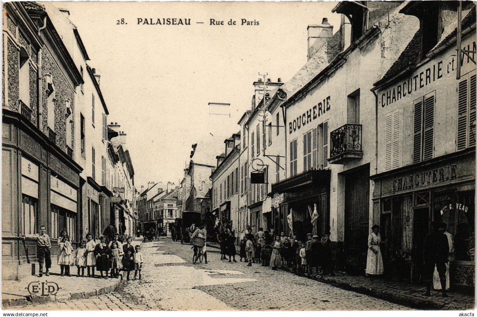 CPA Palaiseau Rue de Paris (1391342)