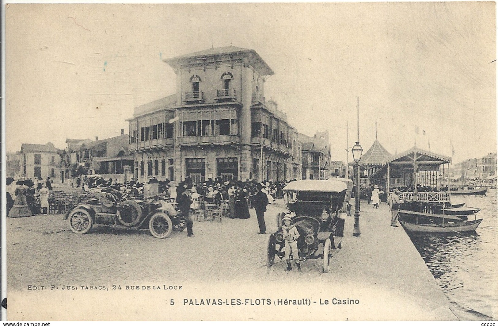 CPA Palavas-les-Flots Le Casino