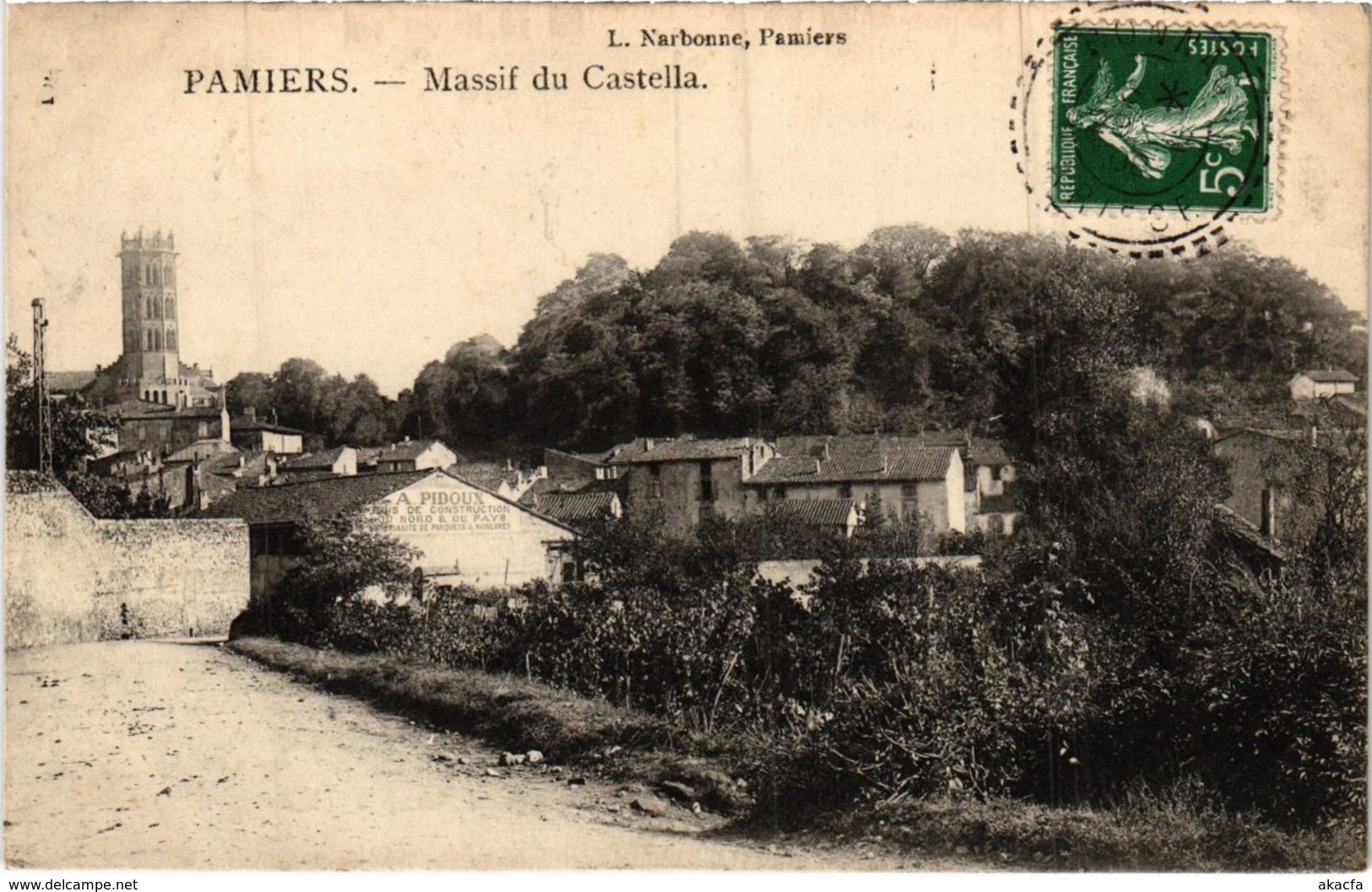 CPA Pamiers- Massif du Castella FRANCE (1040366)