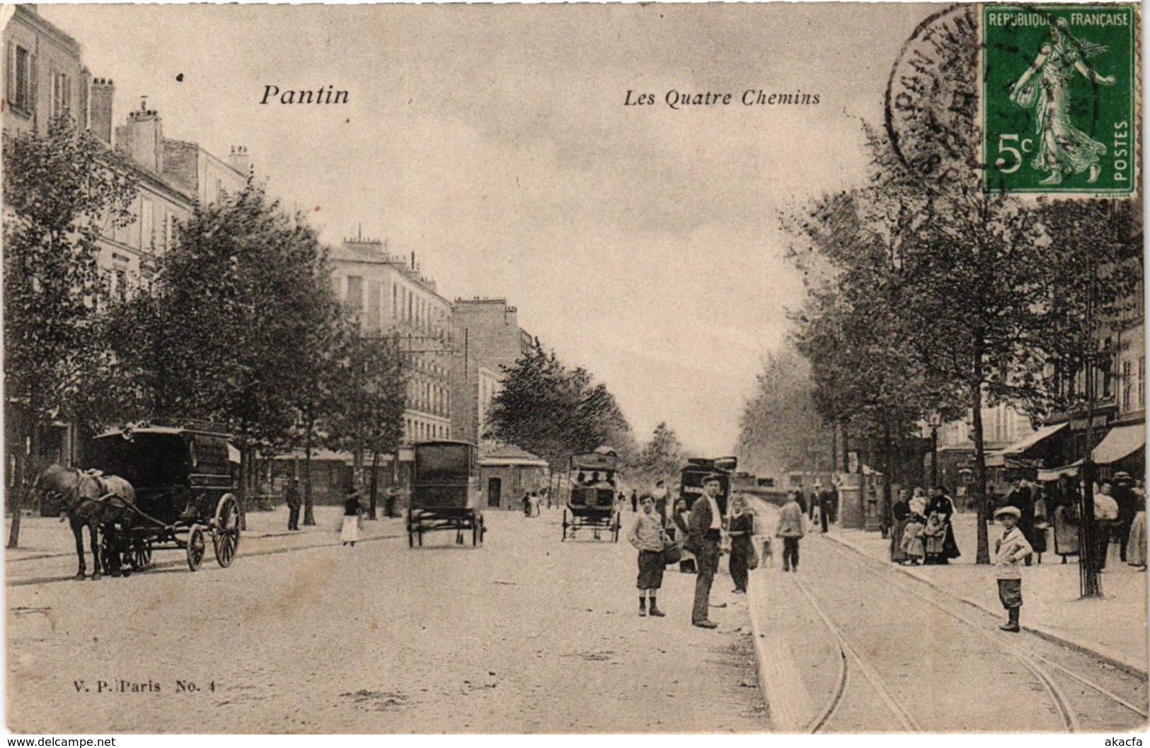 CPA PANTIN Quatre Chemins (869290)