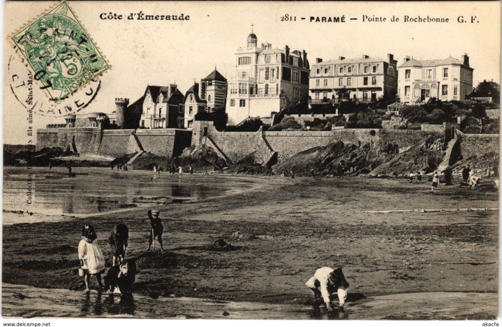 CPA Paramé - Pointé de Rochebonne (112007)