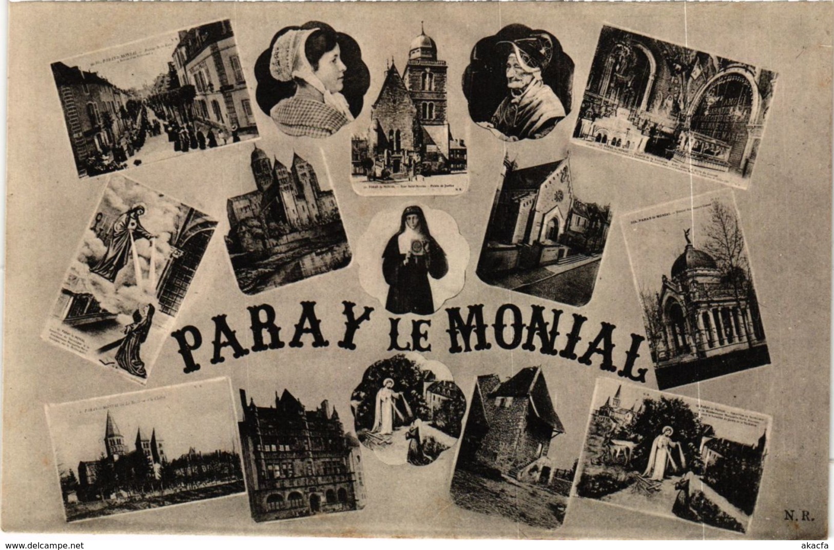 CPA Paray le Monial Souvenir FRANCE (954697)