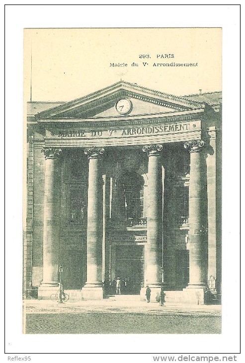 CPA PARIS 05 - Mairie