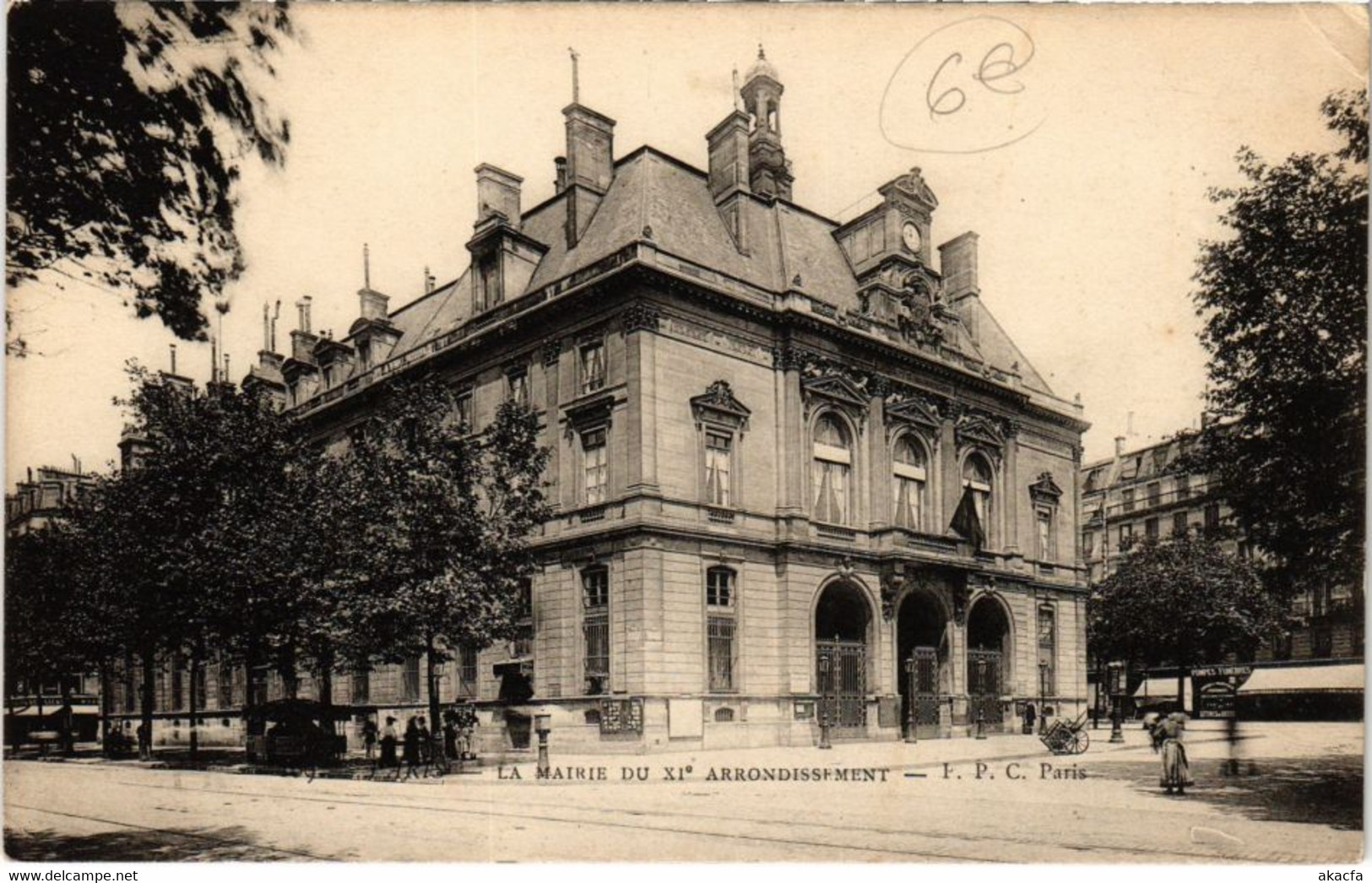 CPA Paris 11e - La Mairie du XI. Arrondissement (78742)