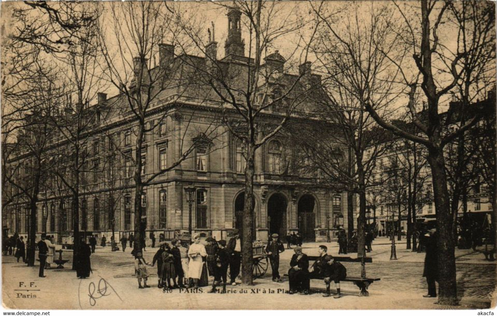 CPA Paris 11e - Mairie du XI. Arrondissement (78795)