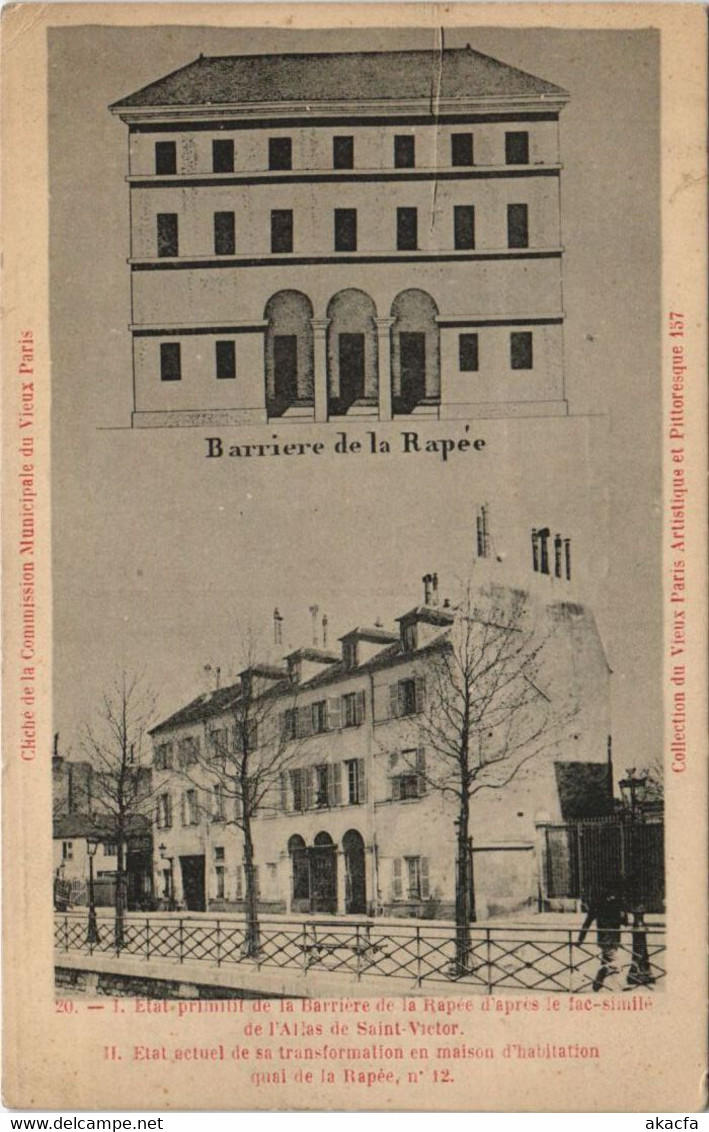 CPA PARIS 12e 12, Quai de la Rapée Barriere de Bercy (978506)