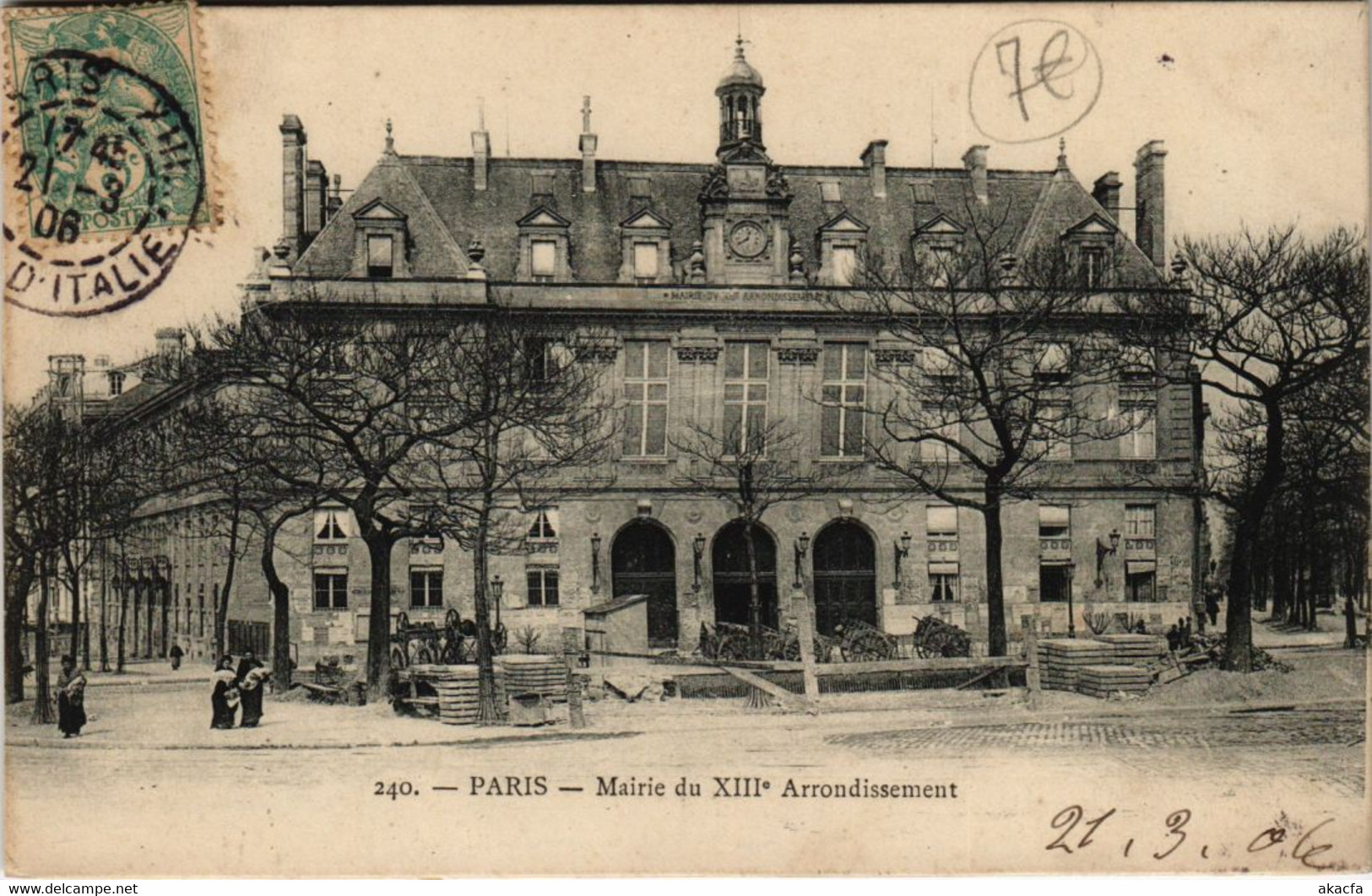 CPA Paris 13e - 240. Mairie du XII Arrondissement (56130)