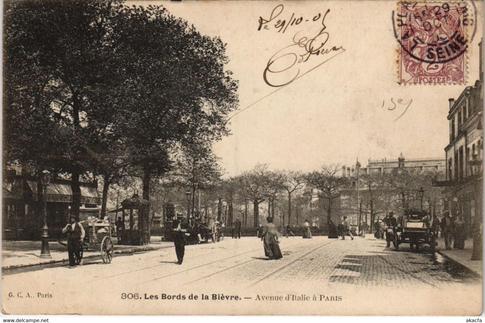 CPA Paris 13e - 306. Les Bords de la Biévre (56248)