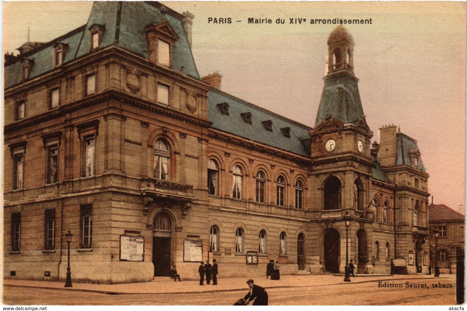 CPA Paris 14e Paris-Mairie du XIV arrondissement (311229)