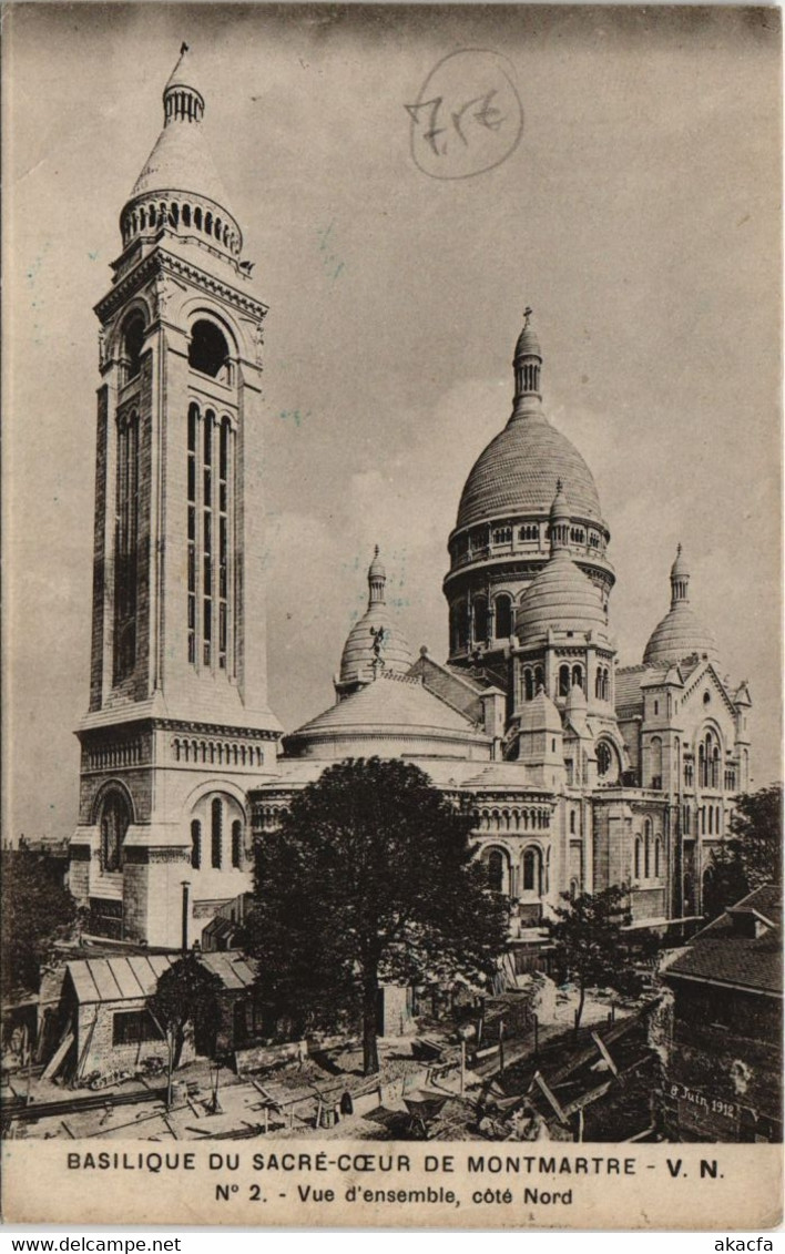 CPA Paris 18e - Sacré-Coeur (59444)