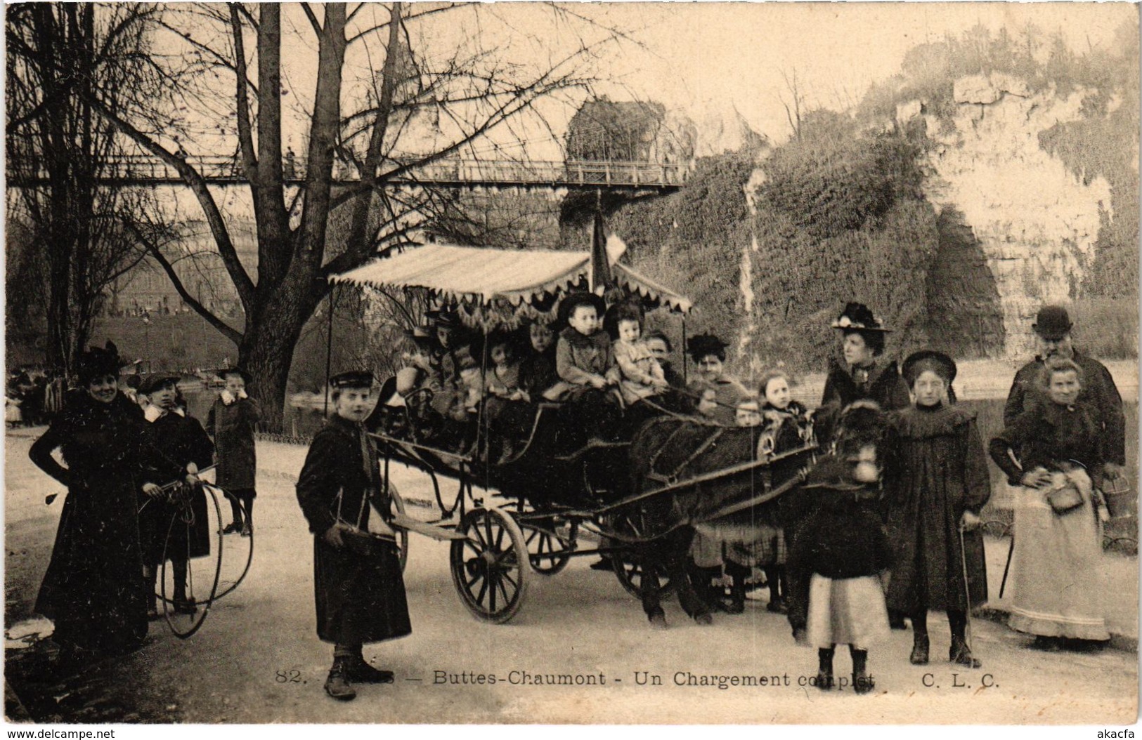 CPA PARIS 19e - Buttes-Chaumont (80946)