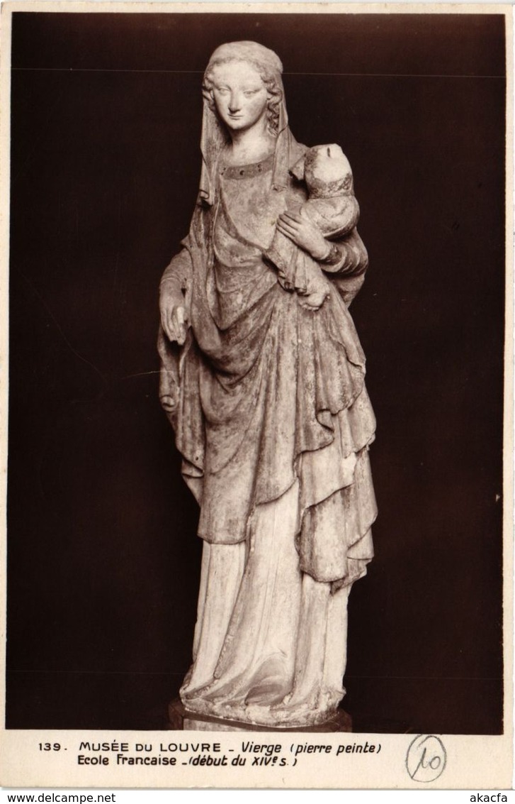 CPA PARIS (1e) - Musée du Louvre Vierge (218512)