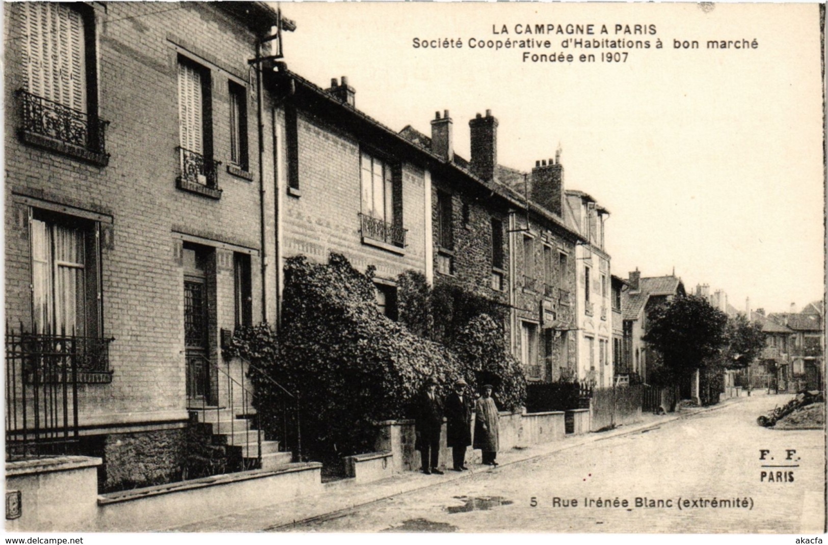 CPA PARIS 20e - La campagne a paris (115166)