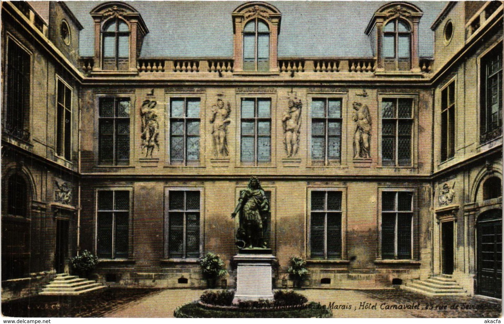 CPA Paris 3e Paris-Paris Historique-Le Marais, Hotel Carnavalet (314048)