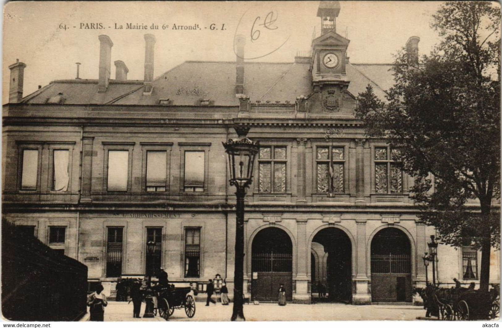 CPA PARIS 6e - La Mairie du 6e Arrondissement (65224)