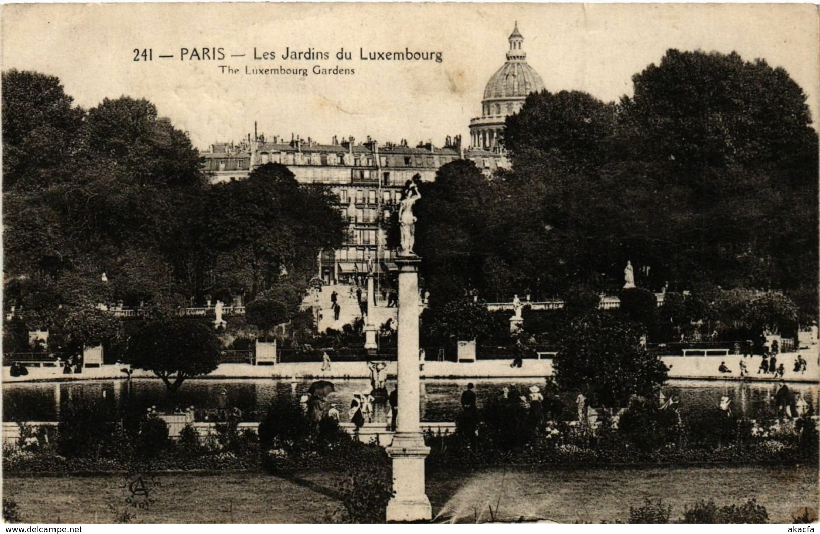 CPA Paris 6e Paris-Les Jardins du Luxembourg (311979)