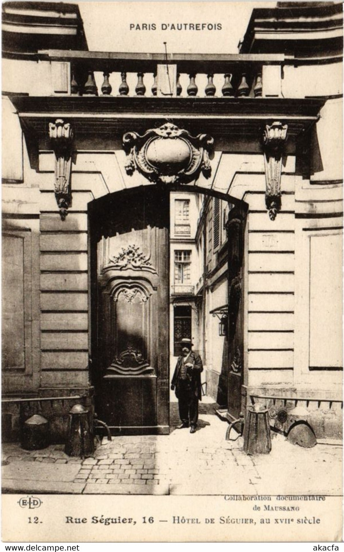 CPA Paris 6e - Rue Séguier, 16 (79682)