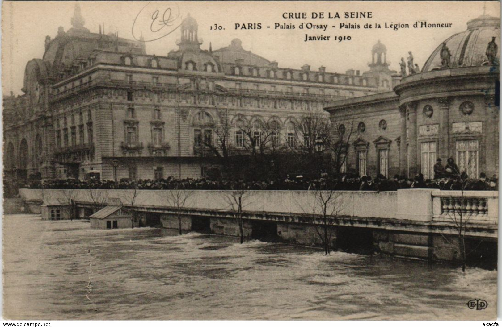 CPA PARIS 7e - Palais d'Orsay - Palais de la Légion d'Honneur (64813)