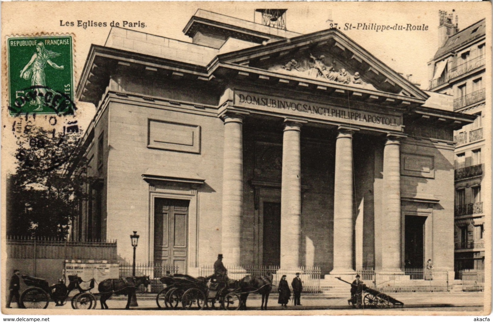 CPA Paris 8e - Les Eglises de Paris (84320)