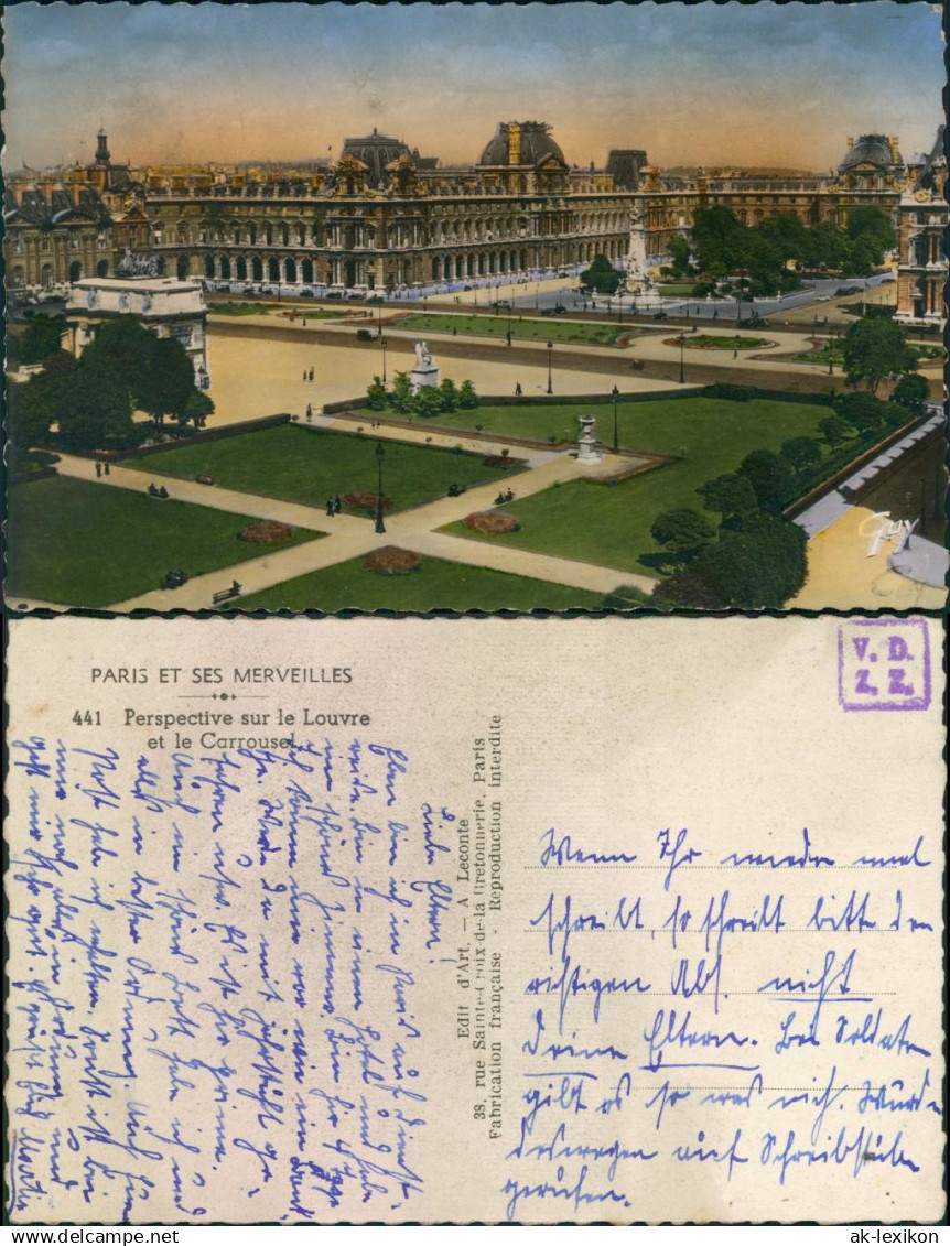 CPA Paris Der Louvre / Palais du Louvre 1965