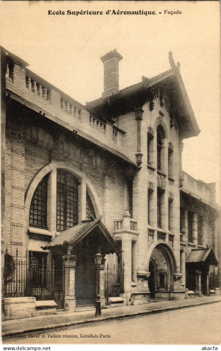 CPA PARIS Ecoles Superieure d'Aeronautique. Façade (971451)