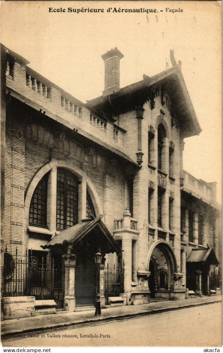 CPA PARIS Ecoles Superieure d'Aeronautique. Façade (971452)