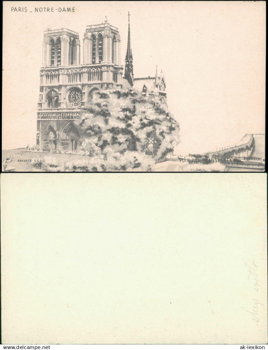 CPA Paris Kathedrale Notre-Dame de Paris 1930