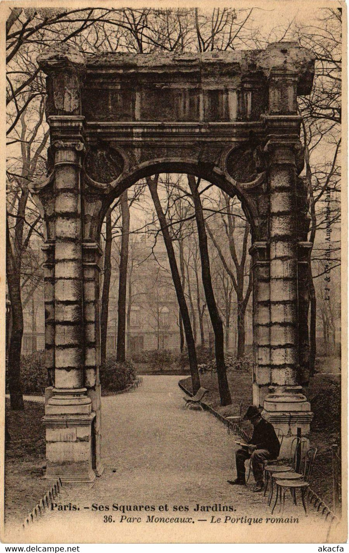 CPA PARIS Ses Squares et ses Jardins. 36. Parc Monceau (577575)