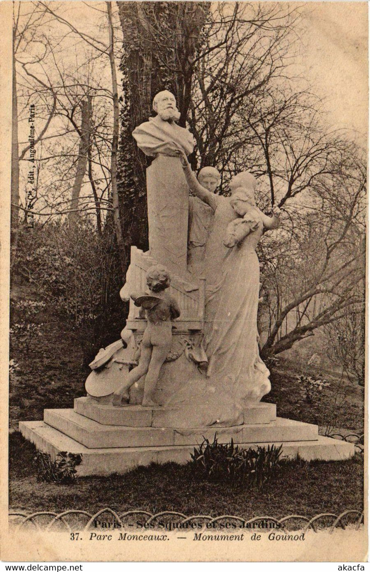 CPA PARIS Ses Squares et ses Jardins. 37. Parc Monceau (577576)