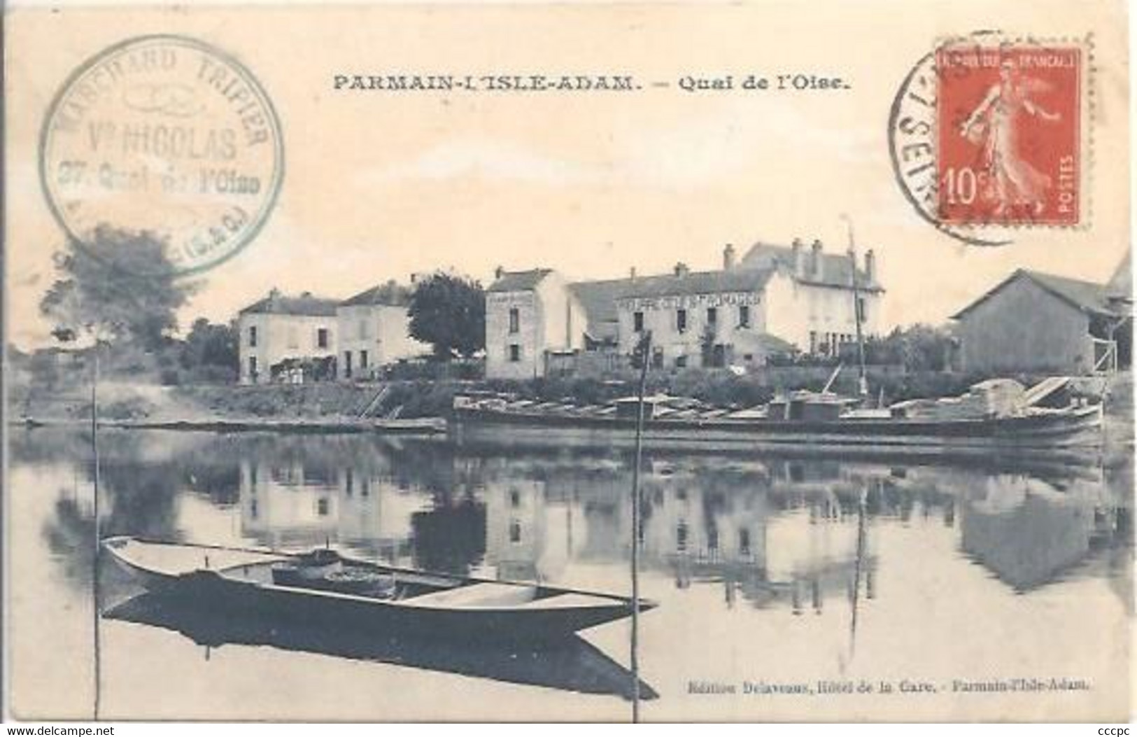 CPA Parmain -  L' Isle-Adam Quai de l'Oise