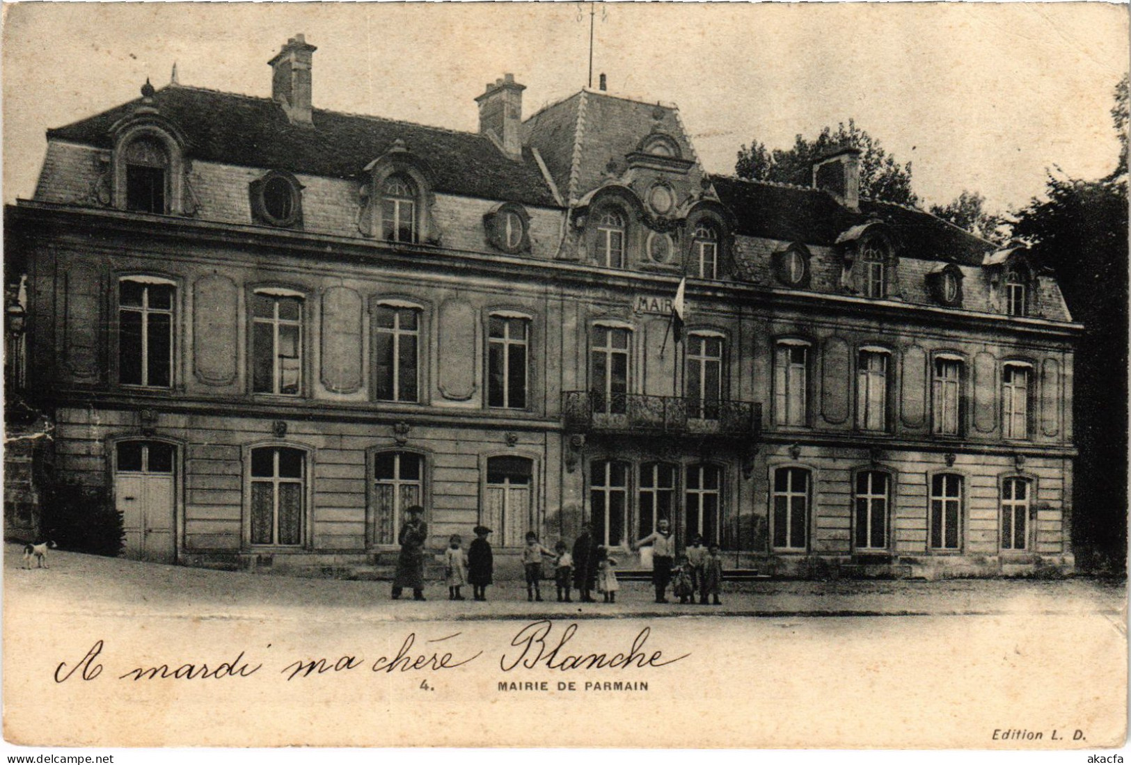 CPA Parmain La Mairie FRANCE (1308856)