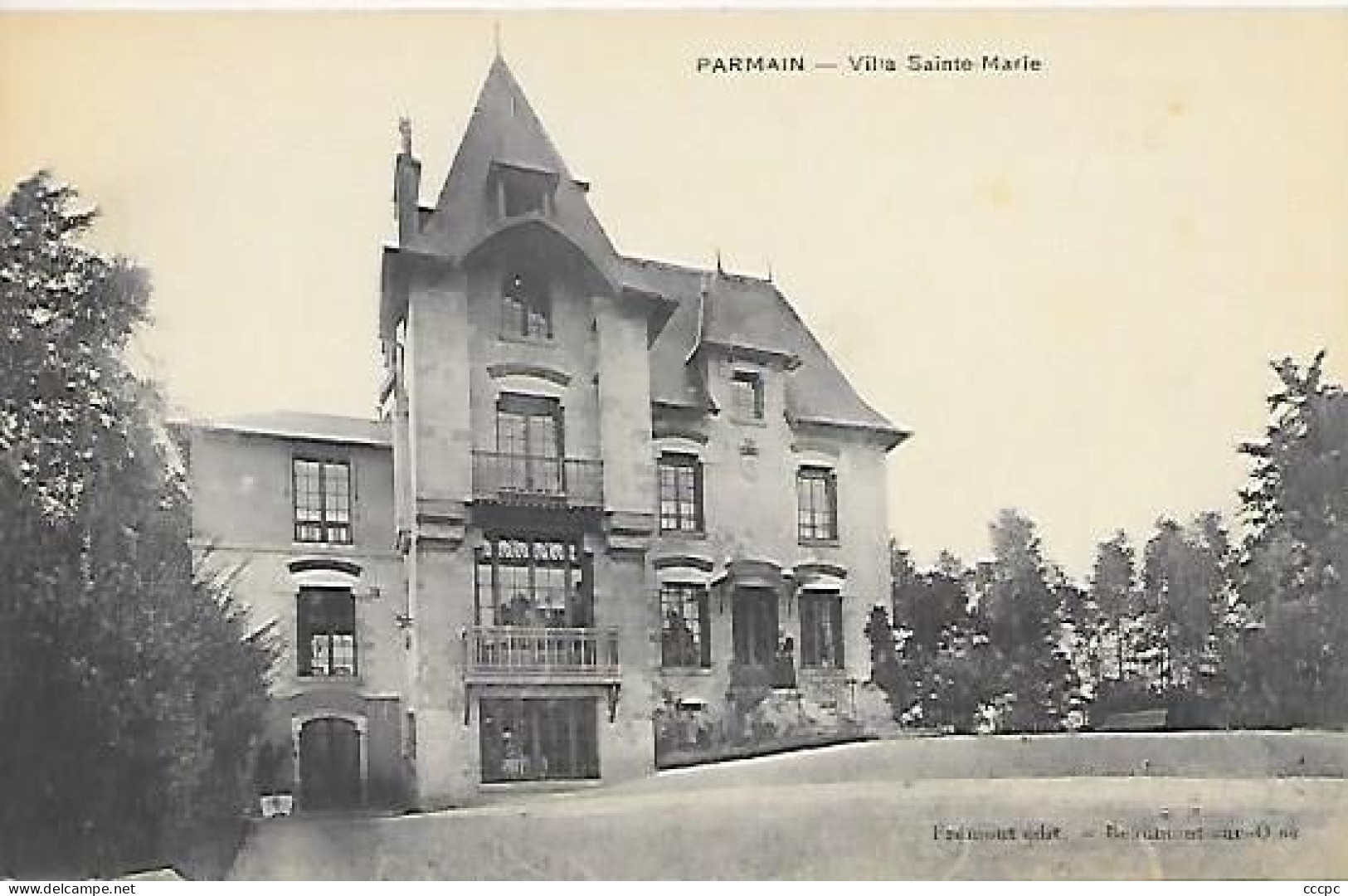 CPA Parmain Villa Sainte-Marie