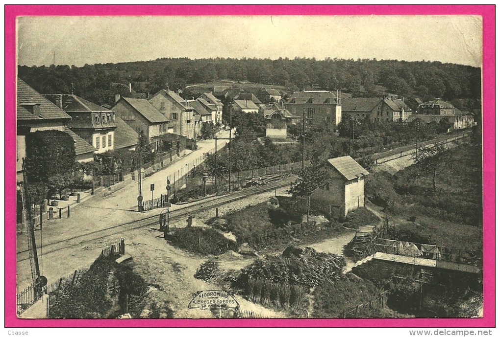 CPA Passage à Niveau SUISSE JU Jura BONCOURT - Train - Chemin de Fer - Ferroviaire