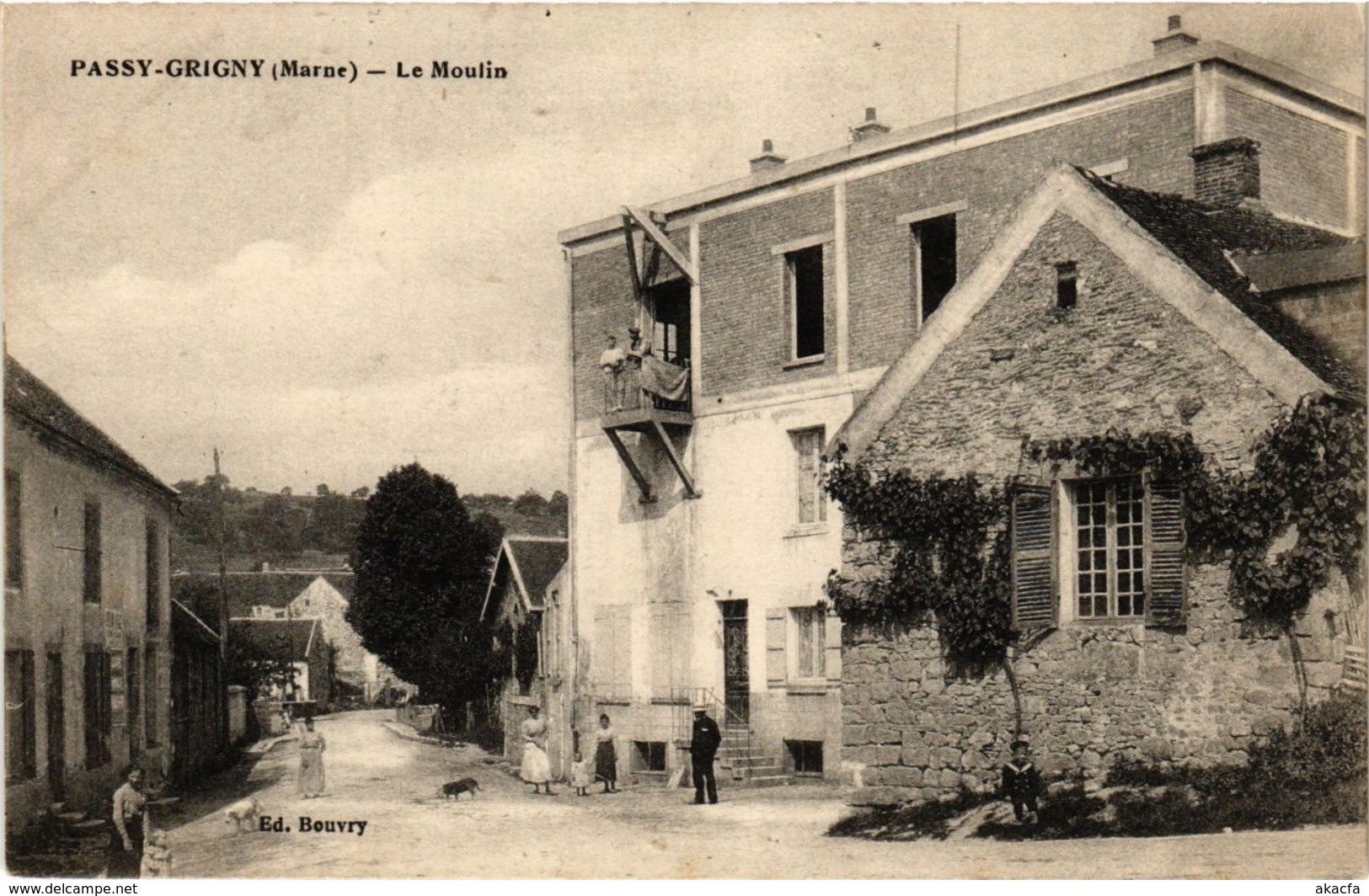 CPA PASSY-GRIGNY Le Moulin (347153)