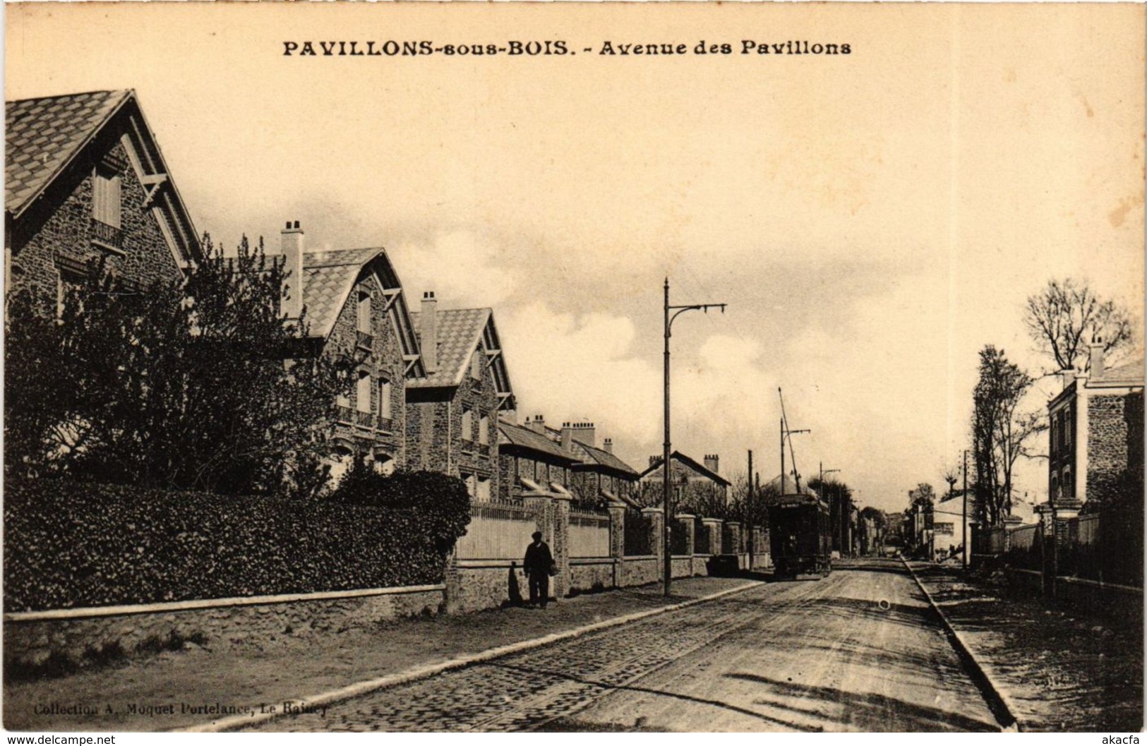 CPA PAVILLONS-sous-BOIS Avenue des Pavillons (869165)