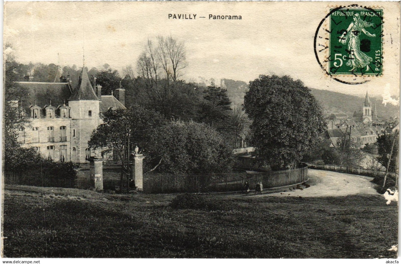 CPA PAVILLY Panorama (868940)