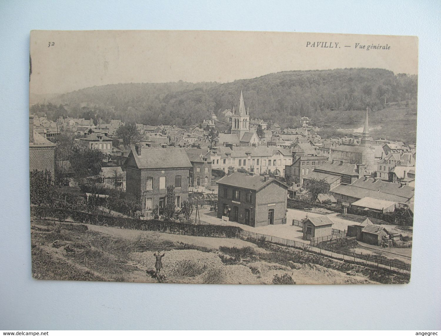 CPA  Pavilly  Vue Générale