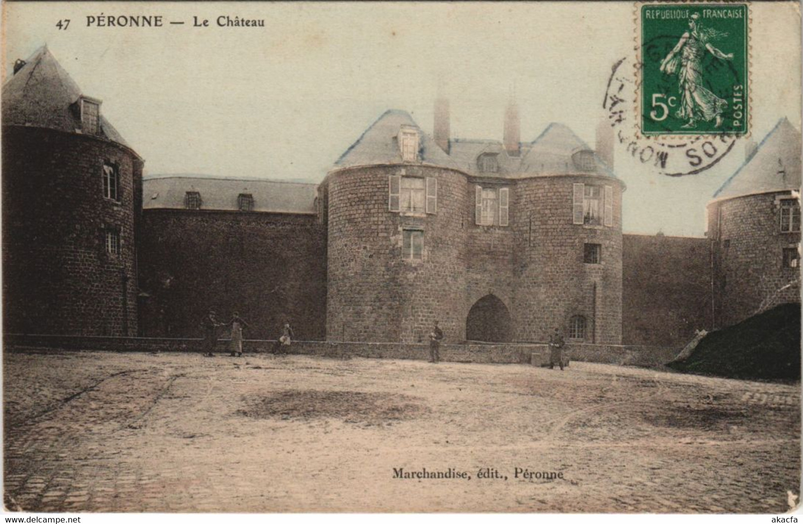 CPA PÉRONNE Le Chateau (808068)