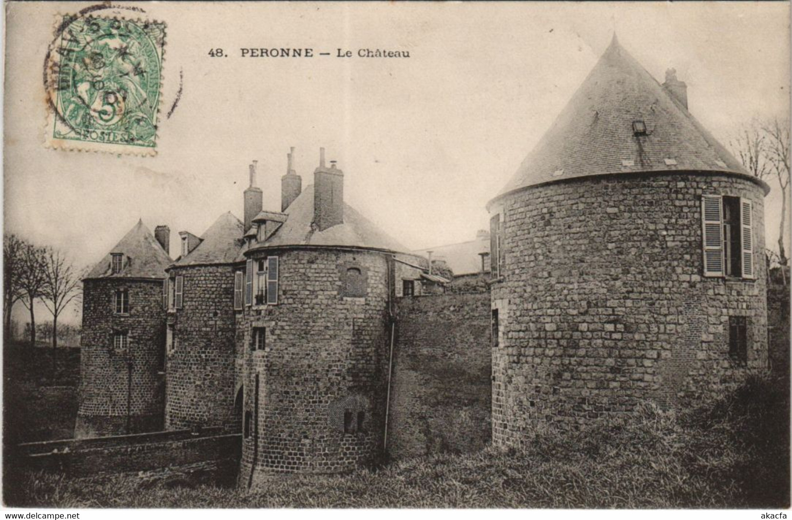 CPA PÉRONNE Le Chateau (808386)