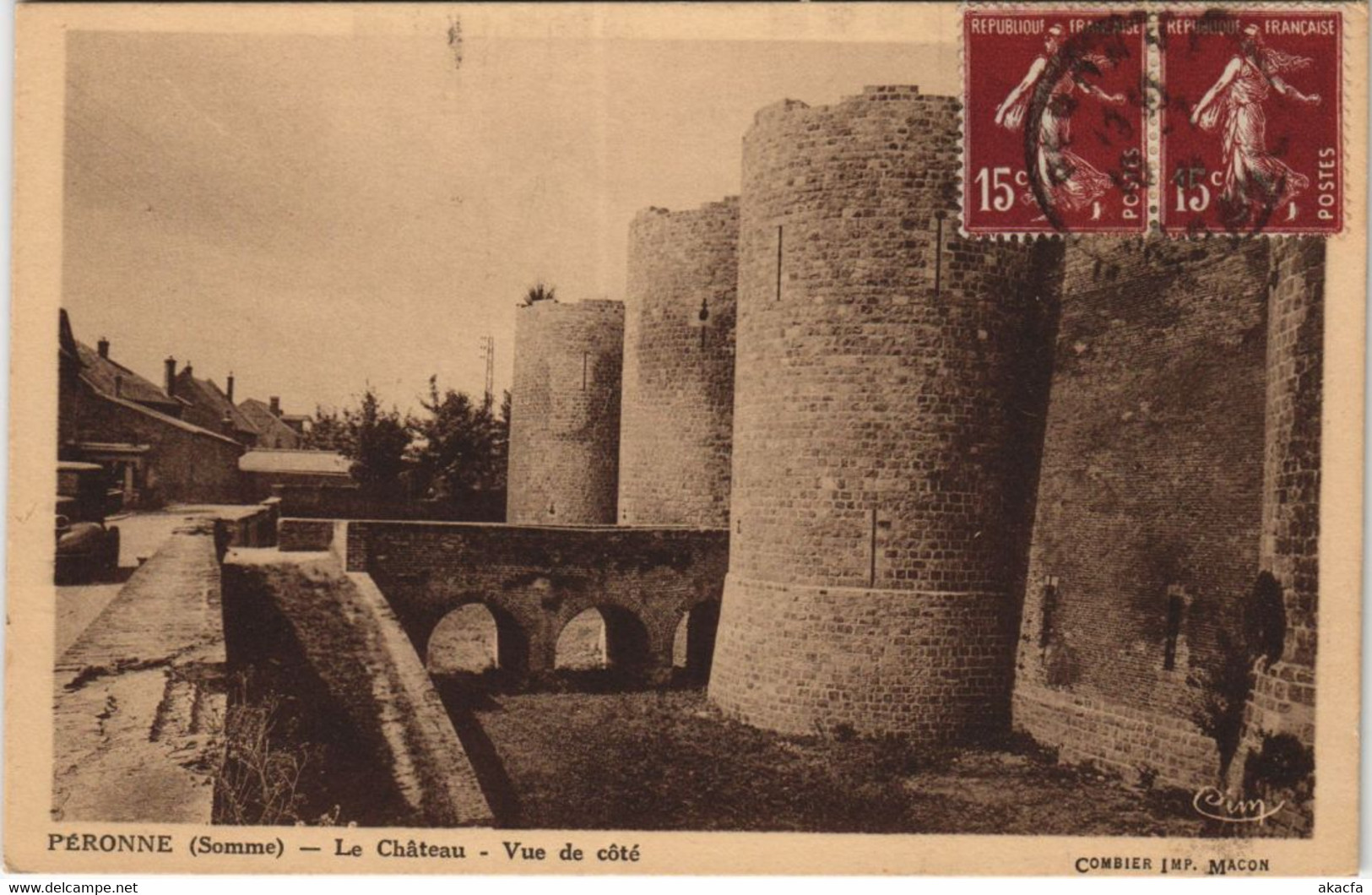 CPA PÉRONNE Le Chateau (808392)