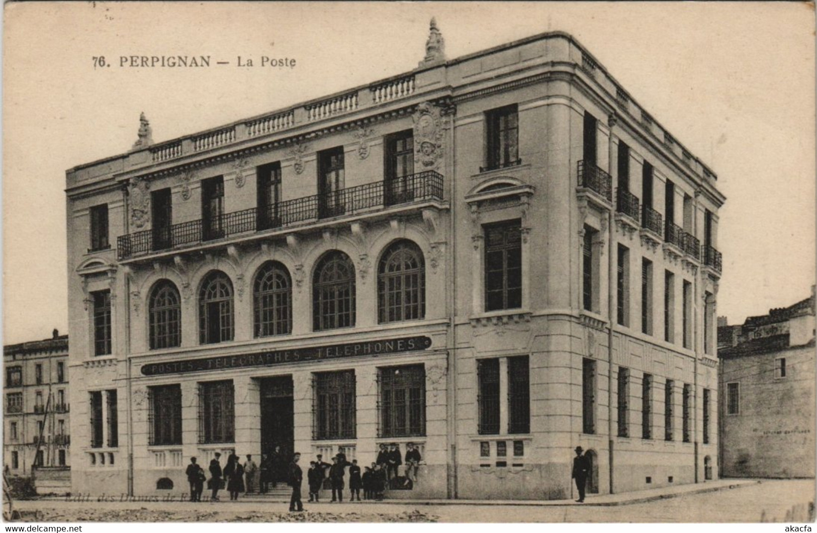 CPA PERPIGNAN La Poste (144366)