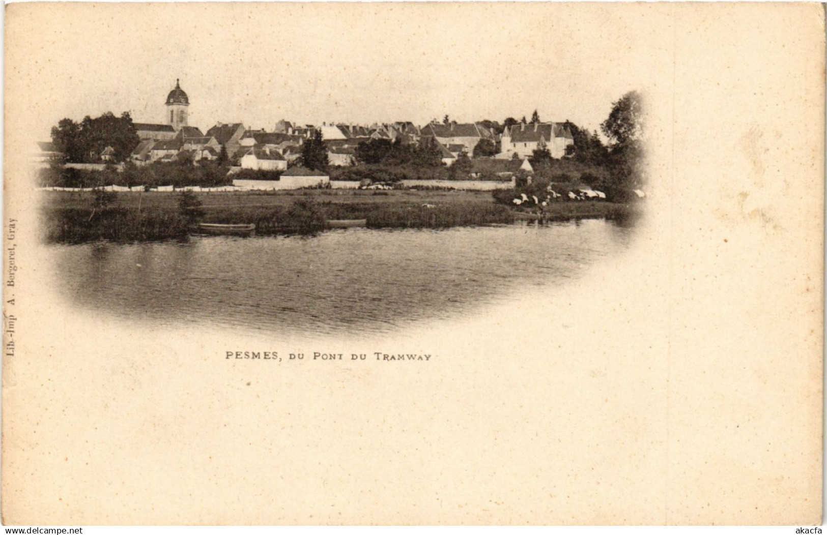 CPA PESMES du Pont du Tramway (292446)