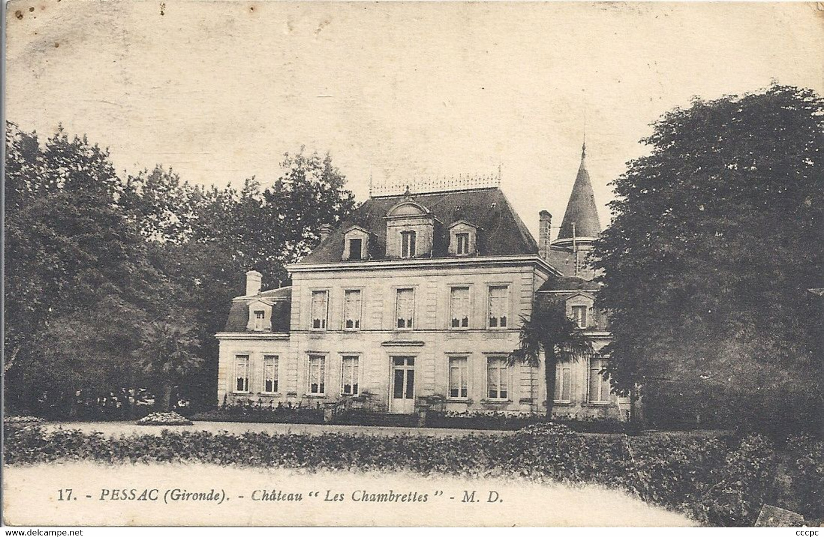 CPA Pessac Château Les Chambrettes