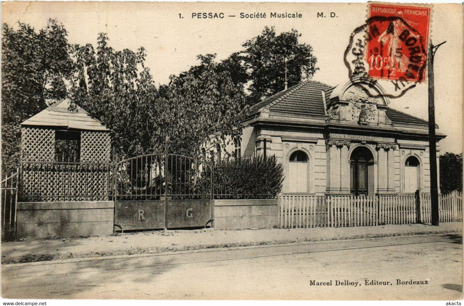 CPA PESSAC - Societe Musicale (655346)