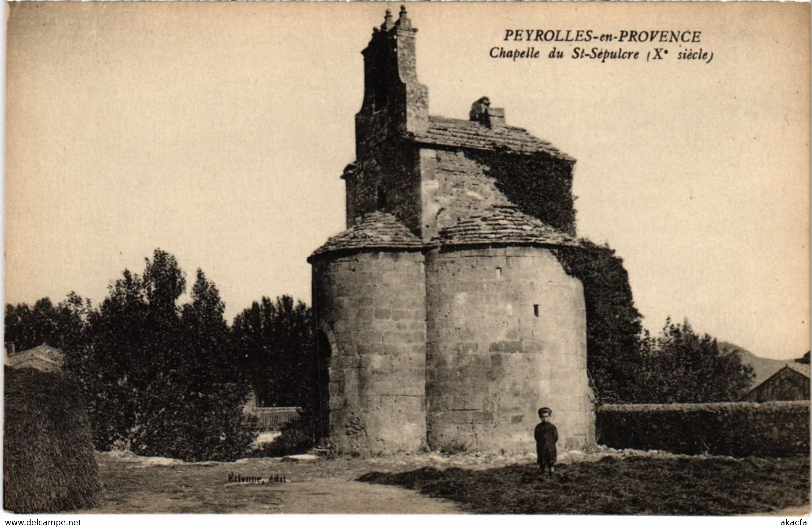 CPA PEYROLLES-en-PROVENCE Chapelle du Saint-Sepulcre (1259189)