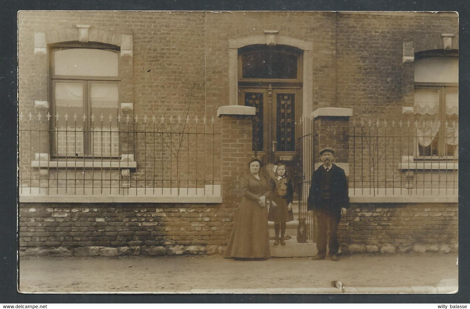 +++ CPA - Photo Carte - JEMEPPE sur SAMBRE ? - Rue François Hittelet = Rue du Grand Bois  //