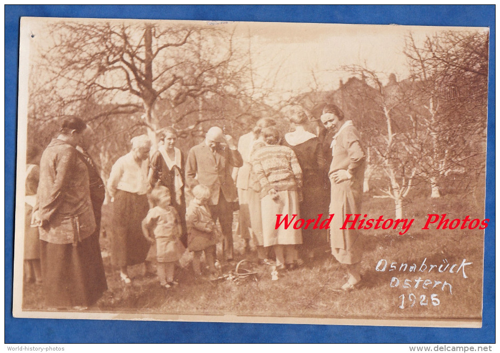 CPA photo - OSNABRUCK / OSNABRUECK - Portrait de famille - 1925