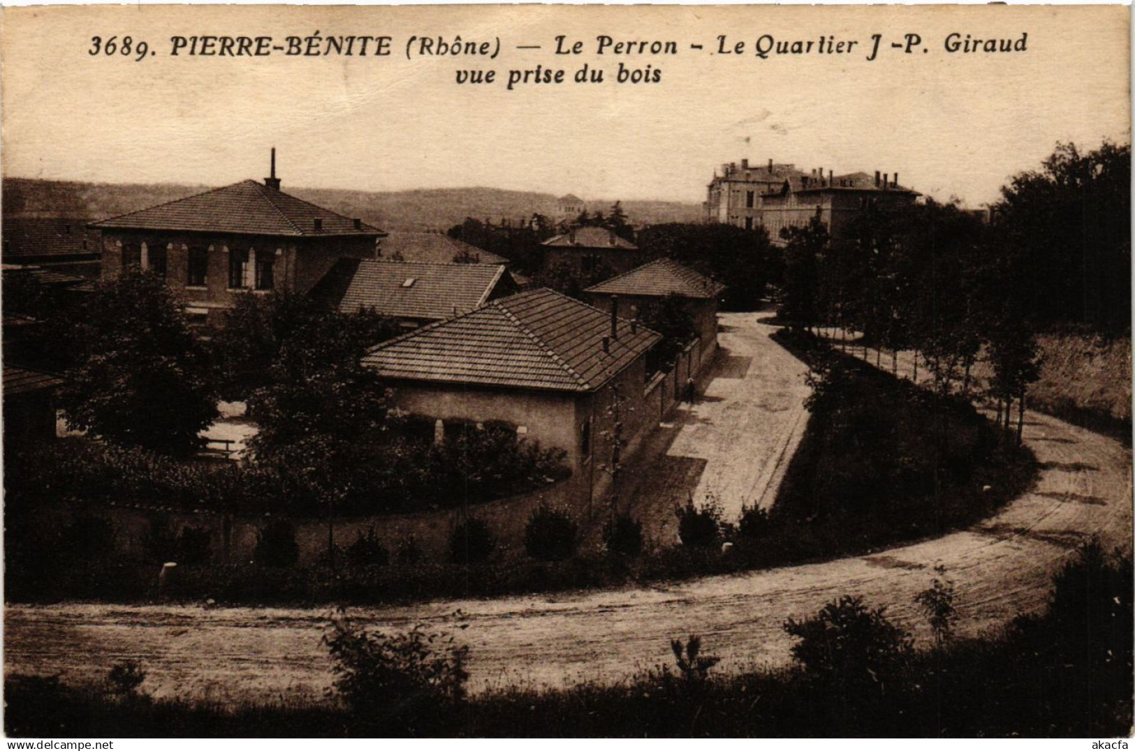 CPA PIERRE-BENITE - Le PERRON - Le Quartier J.-P. Giraud (692699)